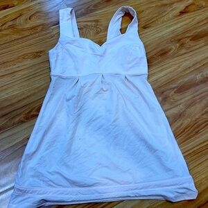 Lululemon, Light Pink, Sleeveless,  Drawstring, Loose Waist, sweetheart neckline